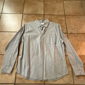 Goodfellow & Co Light Gray Button Down Shirt